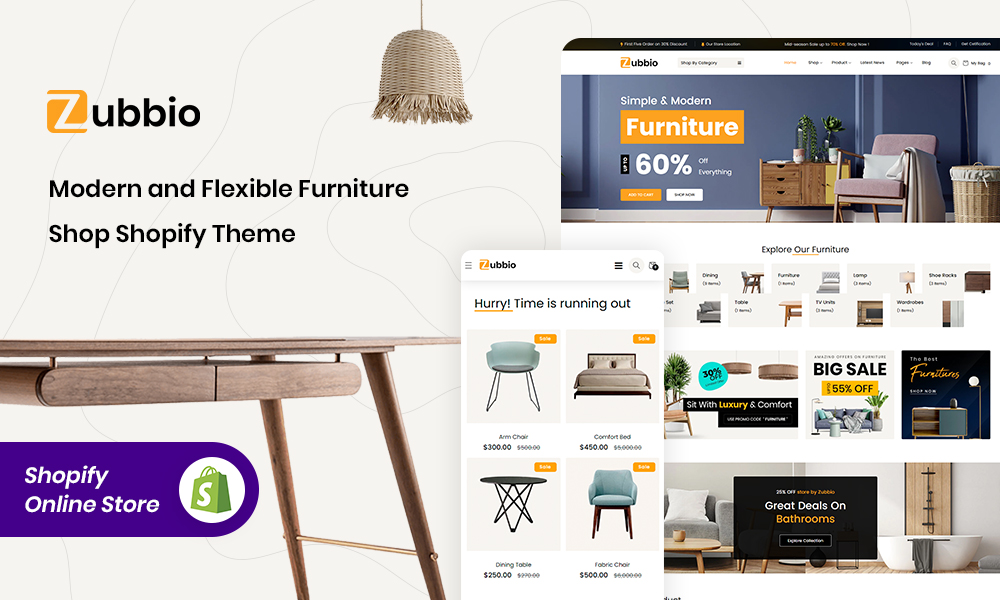 Zubbio - Shopify Furniture Store