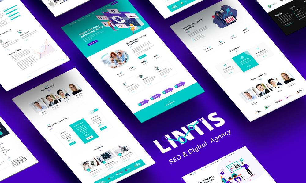 Lintis- SEO & Digital Agency WordPress Theme