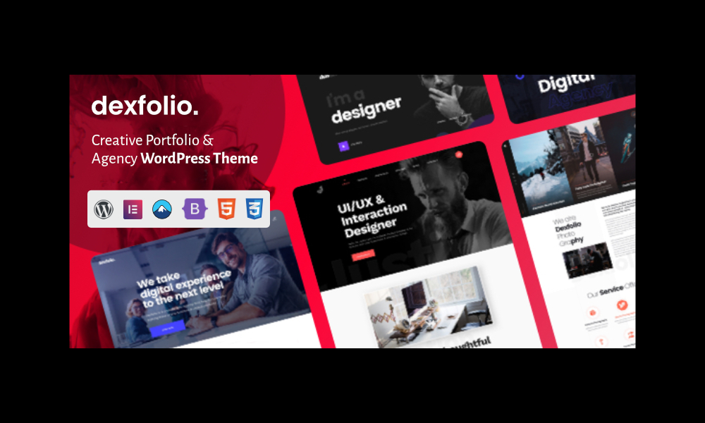 Dexfolio - Creative Portfolio & Agency WordPress Theme