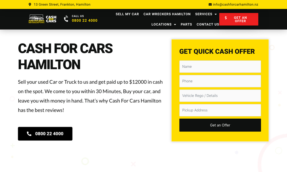 Cash For Cars Hamilton