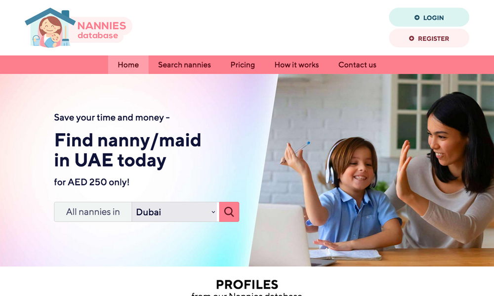 Nannies Database