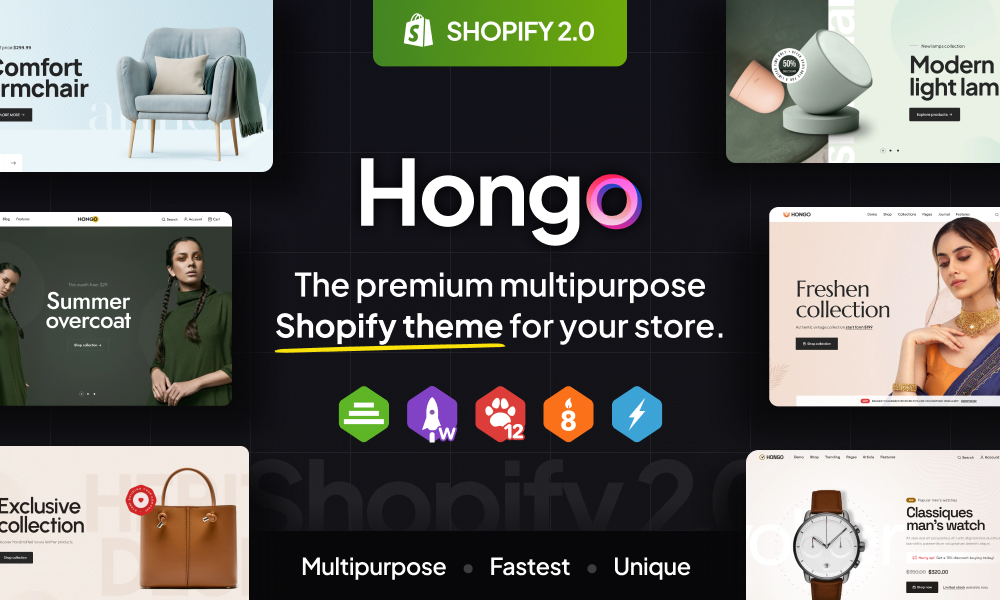 Hongo - Multipurpose Shopify Theme OS 2.0