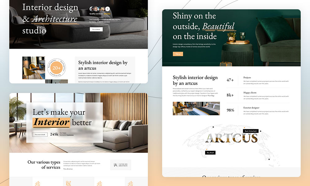Artcus - Interior Designer & Architecture WordPress Theme
