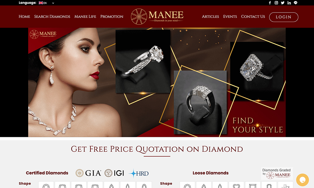 Diamonds By Manee