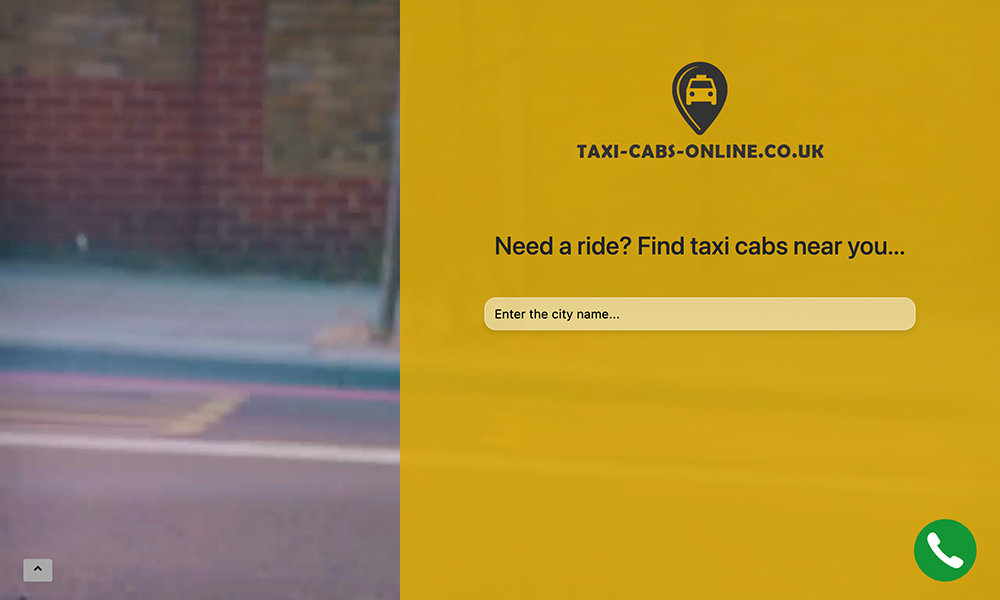 Taxi Cabs Booking