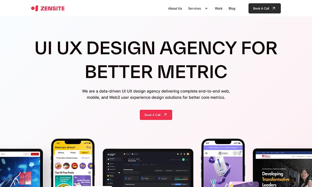 Zensite UI UX Design Agency