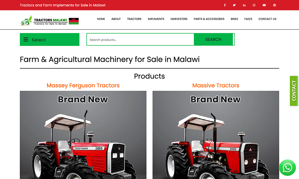 Tractors Malawi