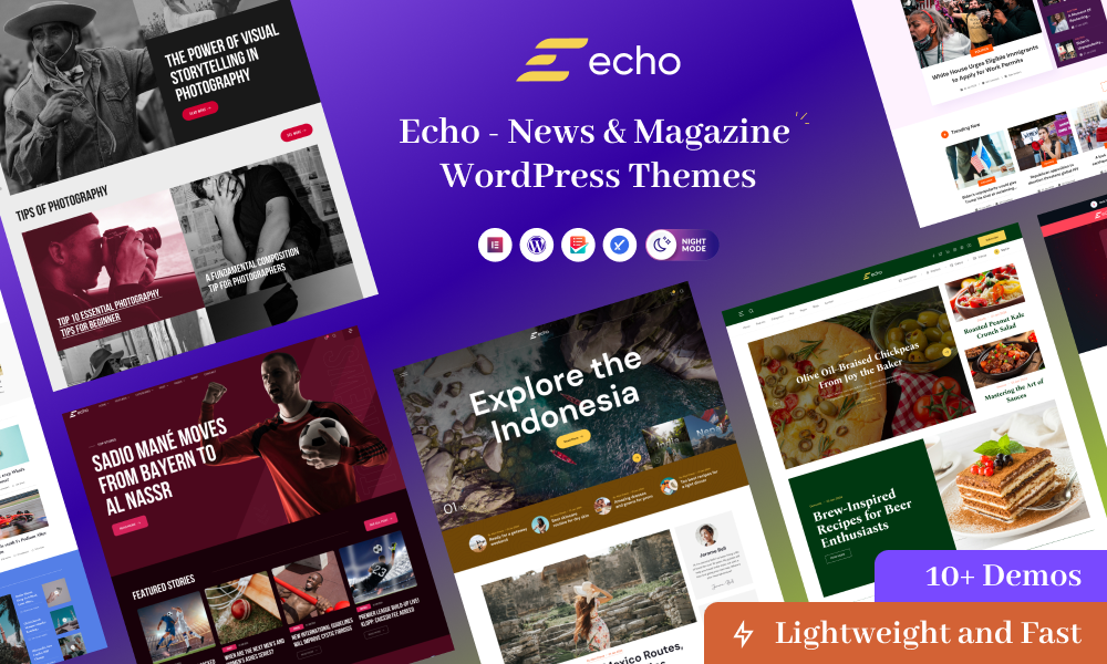 Echo - News & Magazine WordPress Theme