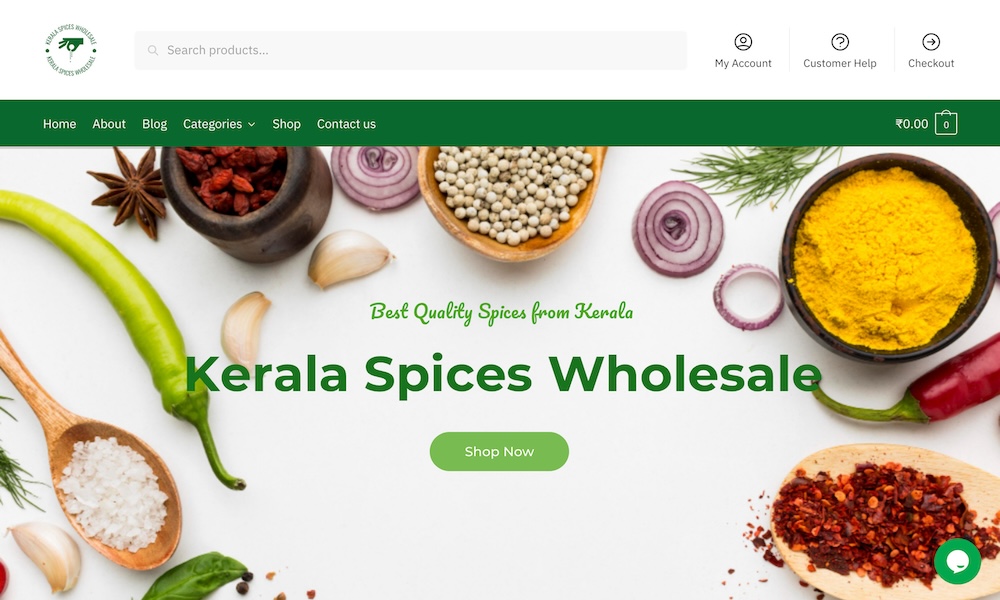 Kerala Spices Wholesale online