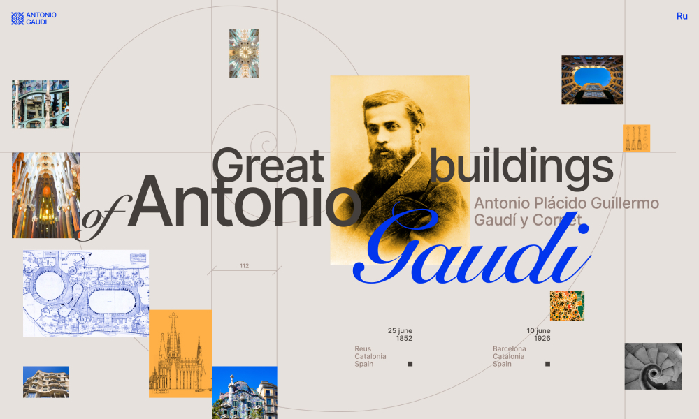 The great buildings of Antonio Gaudi