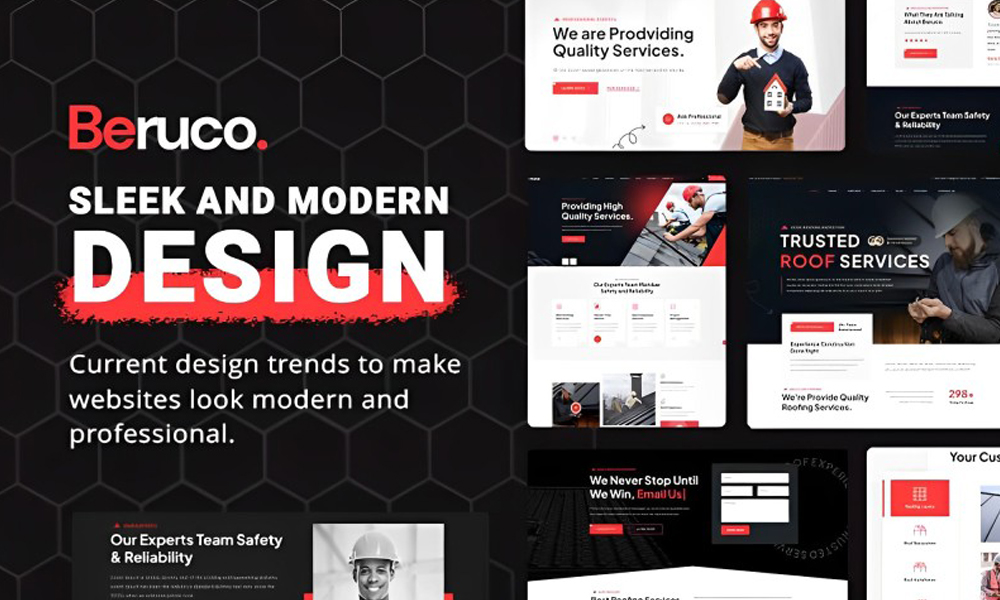 Beruco - Roofing Services WordPress Theme