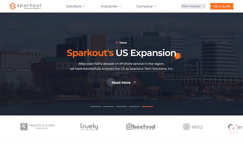 Sparkout Tech Solutions Inc