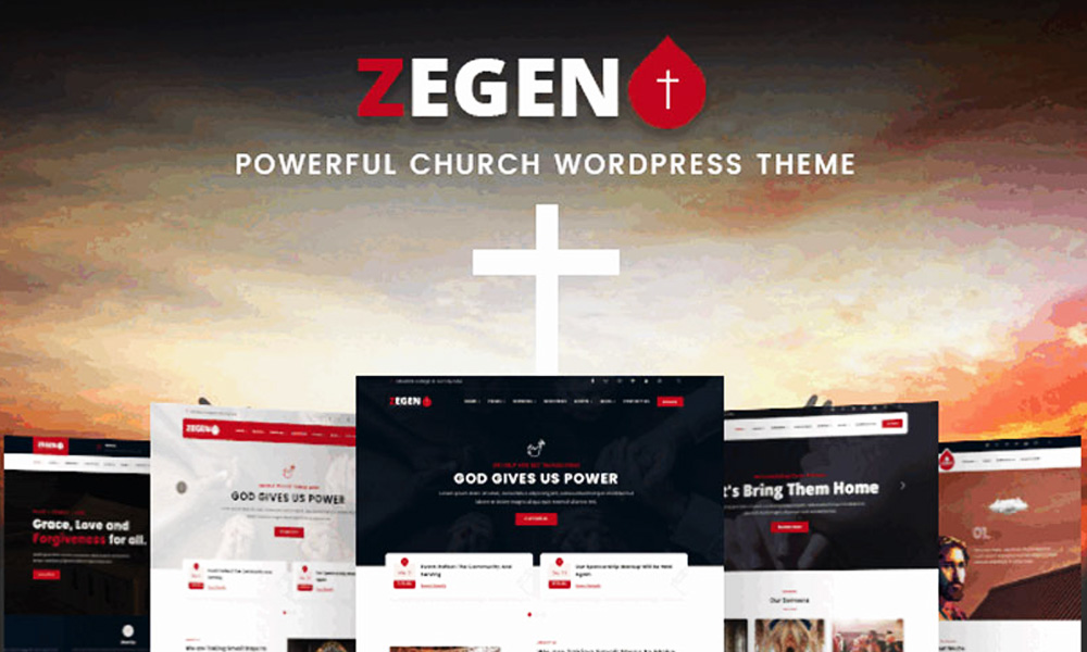 Zegen - The Ultimate Church WordPress Theme