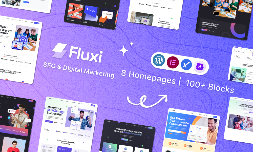 Fluxi - SEO Marketing WordPress Theme