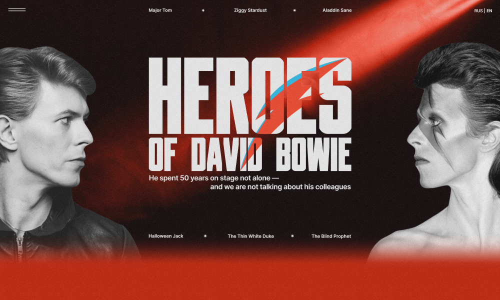 Heroes of David Bowie