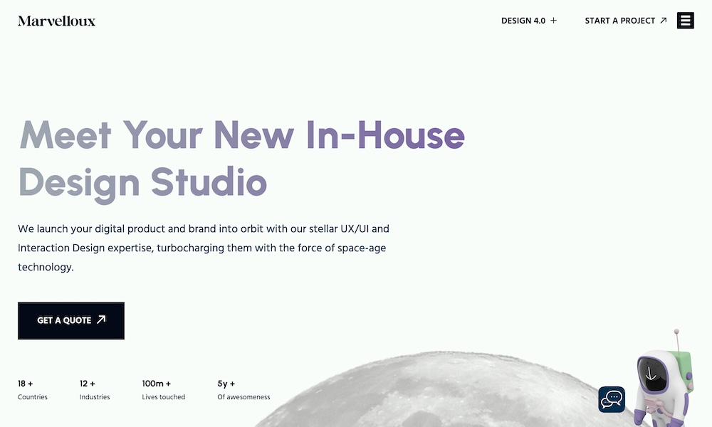 Marvelloux UI UX Design Studio
