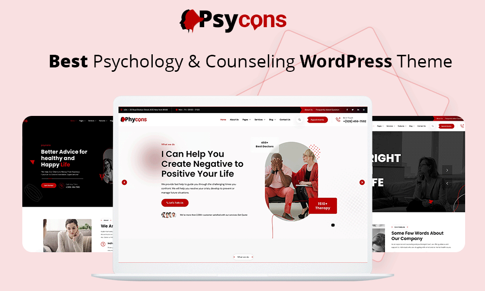 Psycons - Psychology & Counseling WordPress Theme