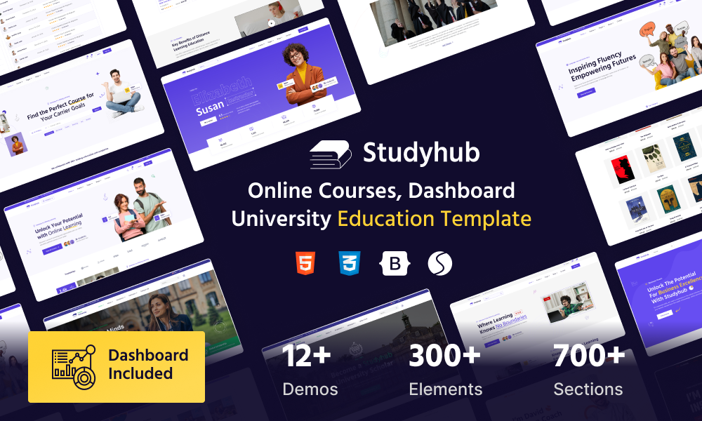 Studyhub - LMS & Universtiy Education HTML Template