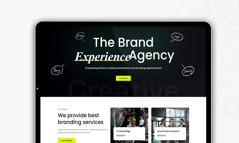 Branding Agency WordPress Theme