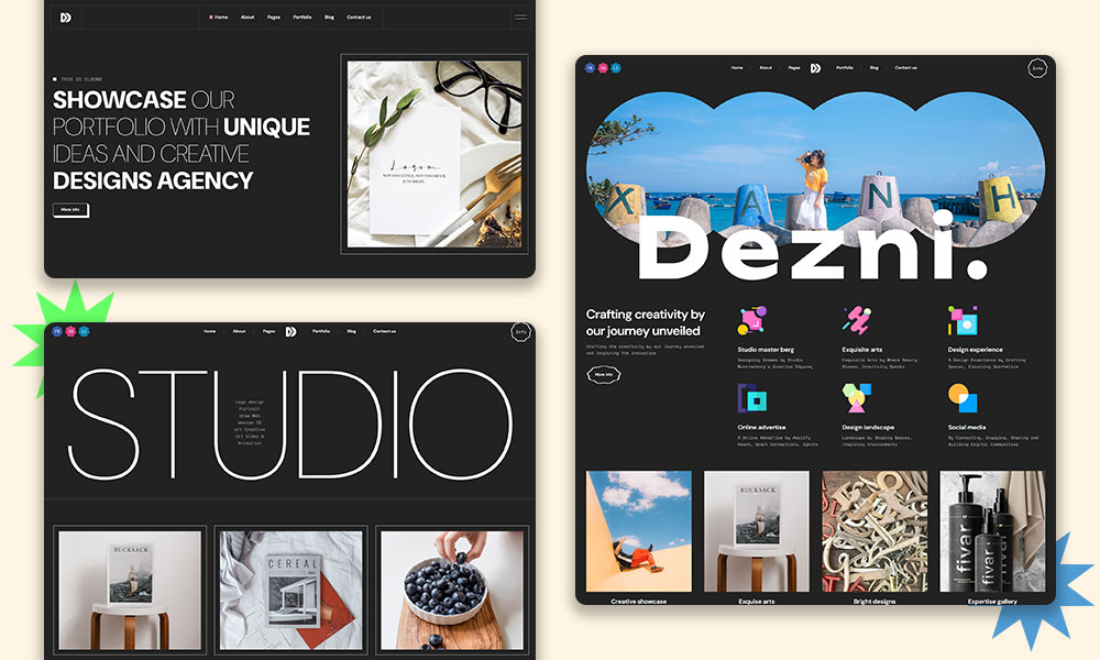 Dezni - Digital Agency & Portfolio Website WordPress Theme