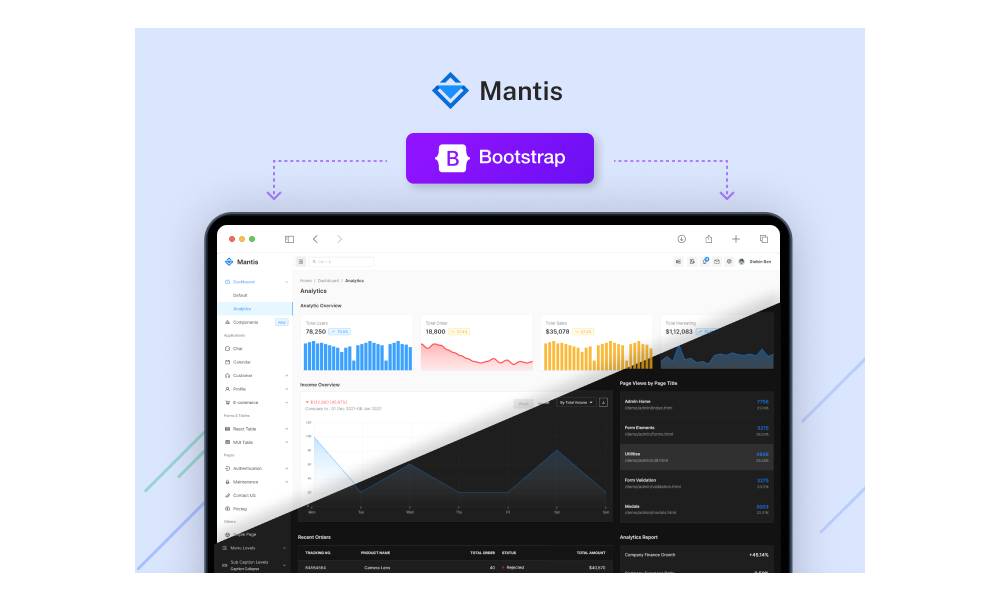 Mantis Bootstrap 5 Admin Dashboard