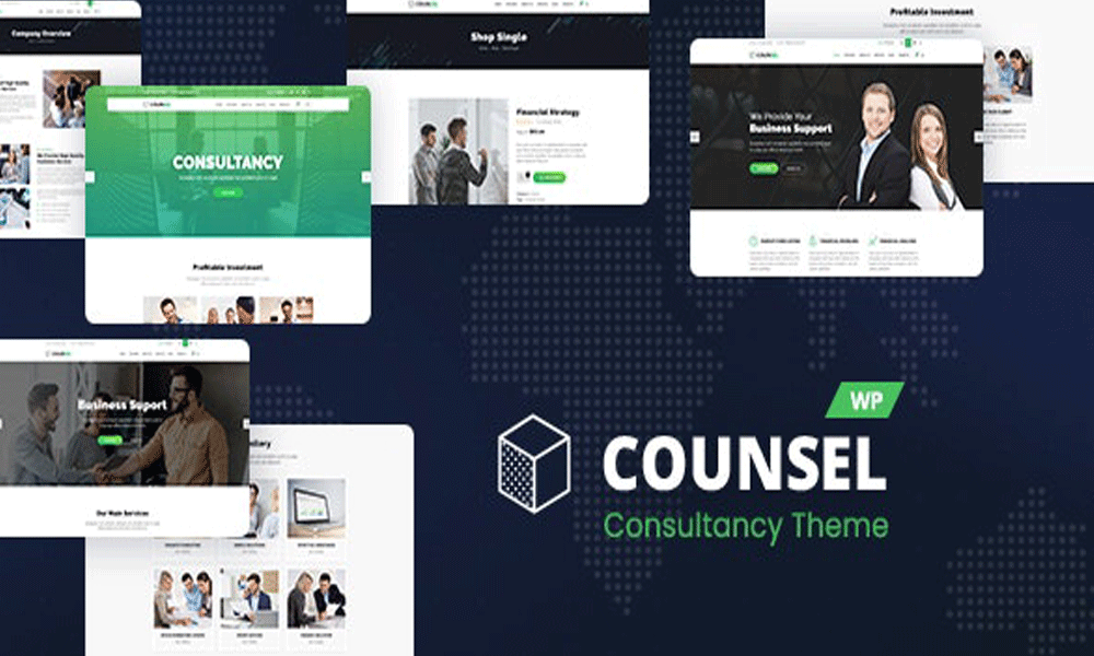 Counsell - Consultancy WordPress Theme