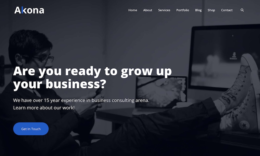 Akona - Multipurpose Portfolio WordPress Theme