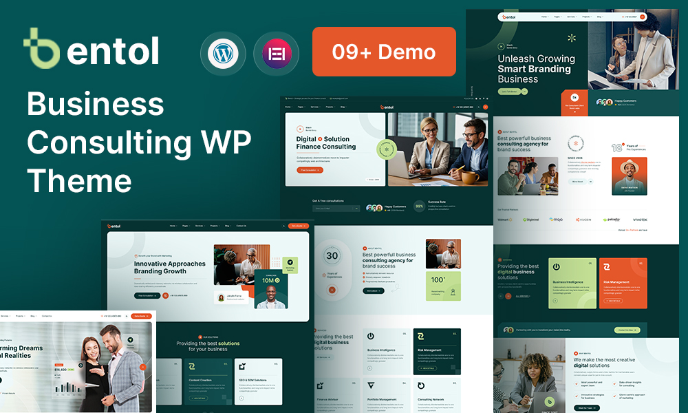 Bentol - Business Consulting Wordpress Theme