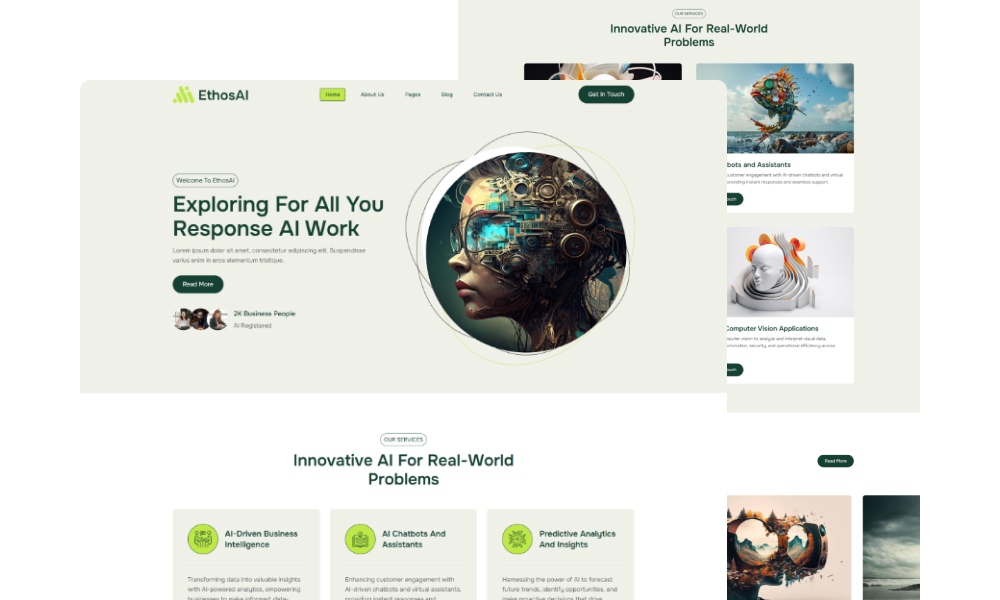 EthosAI - AI Agency Template