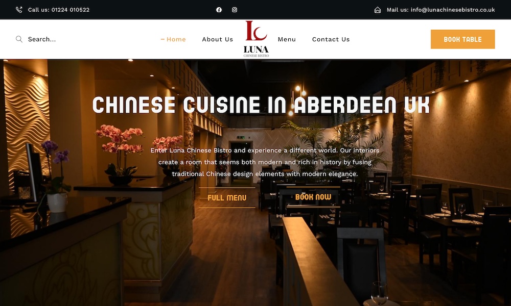 Luna Chinese  Bistro