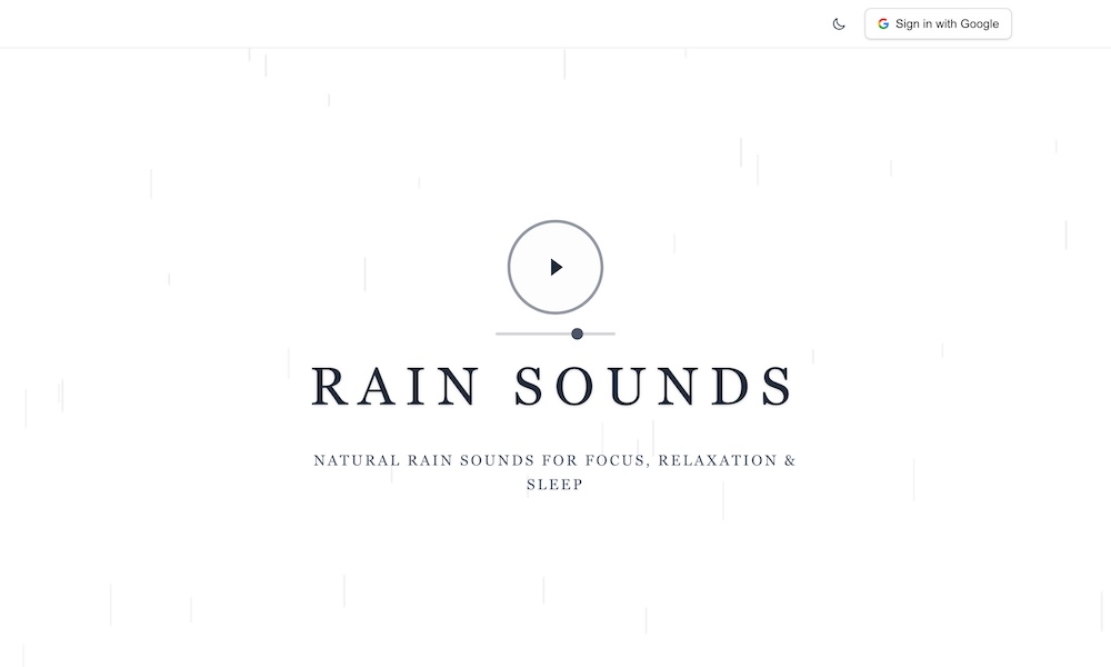 Rain Sounds
