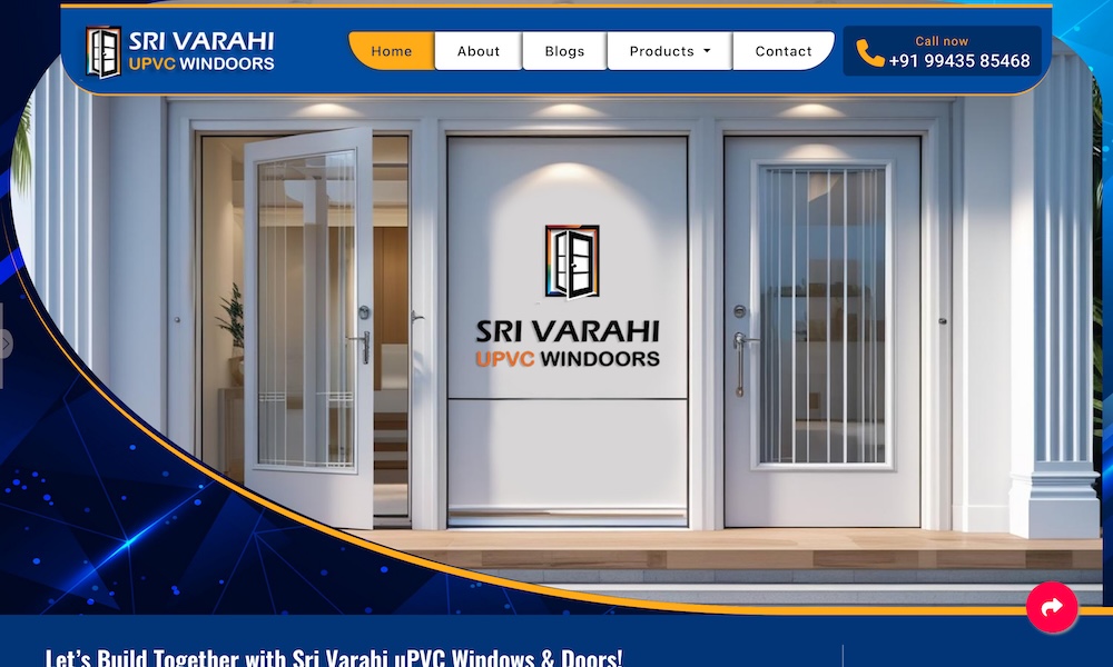 Sri Varahi upvc windoors