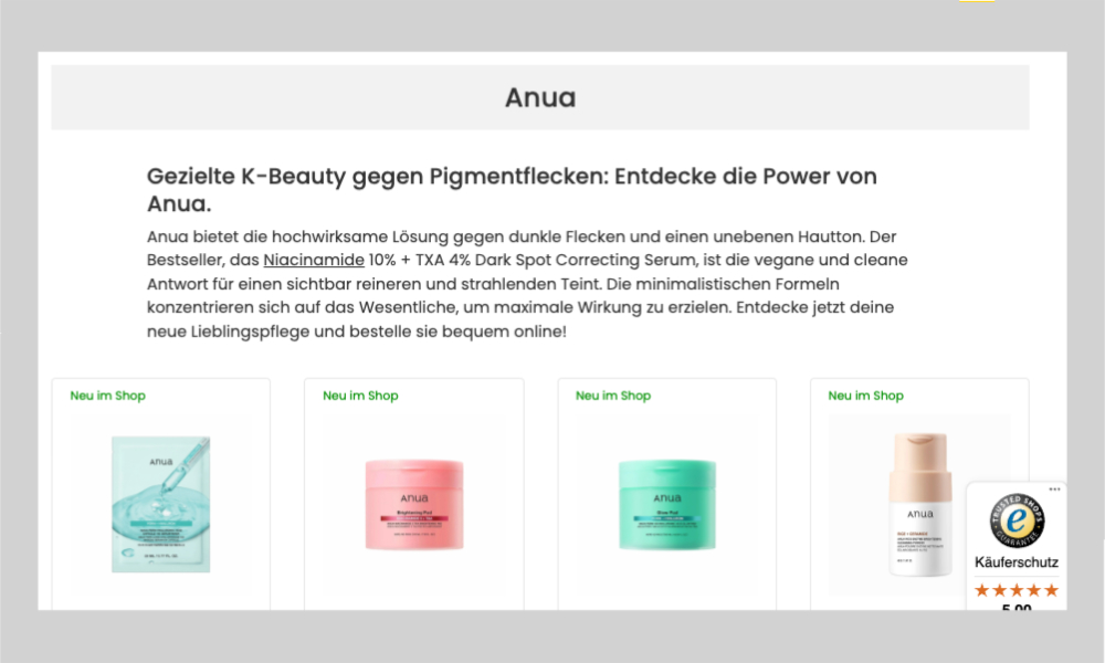 Anua bei Juui kaufen