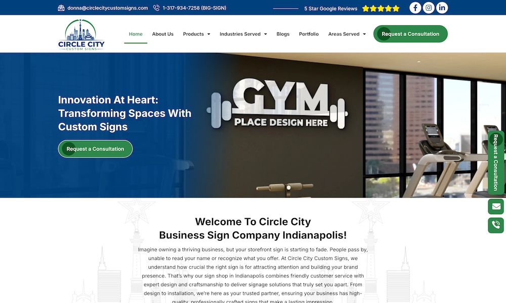 Circle City Custom Signs, Inc.