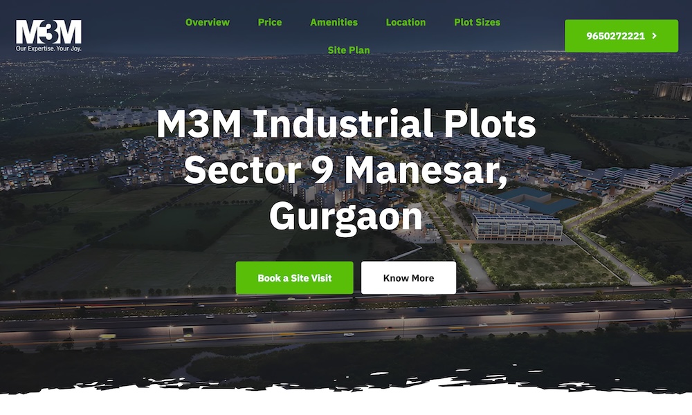 M3M Industrial Plots