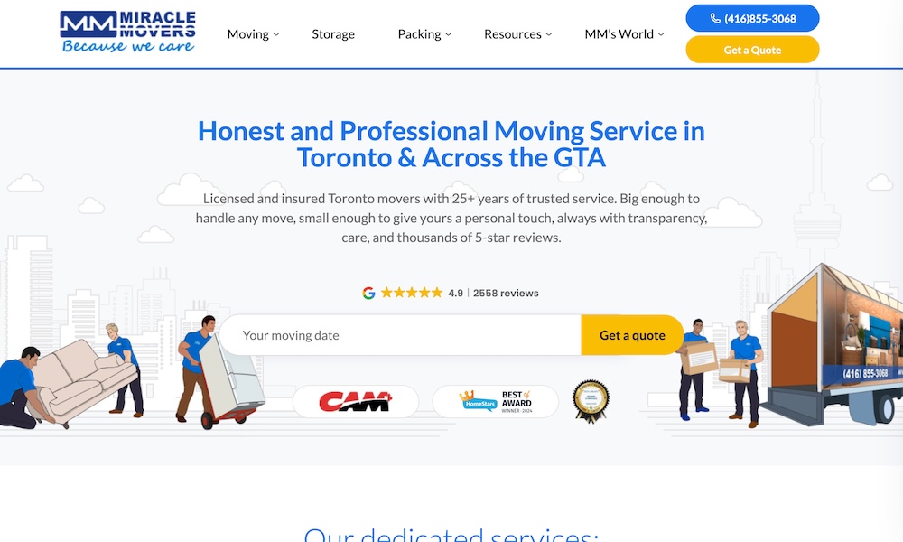 Miracle Movers Toronto