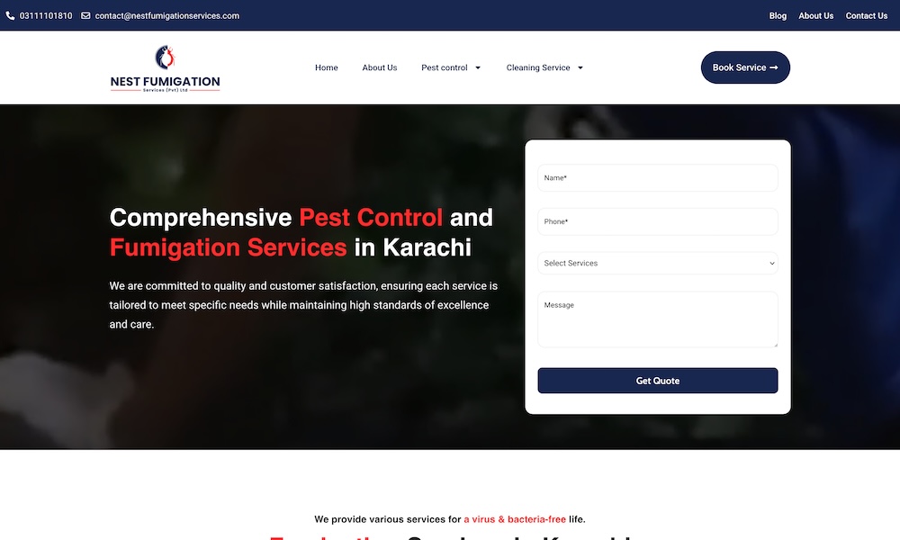 Nest Fumigation Services