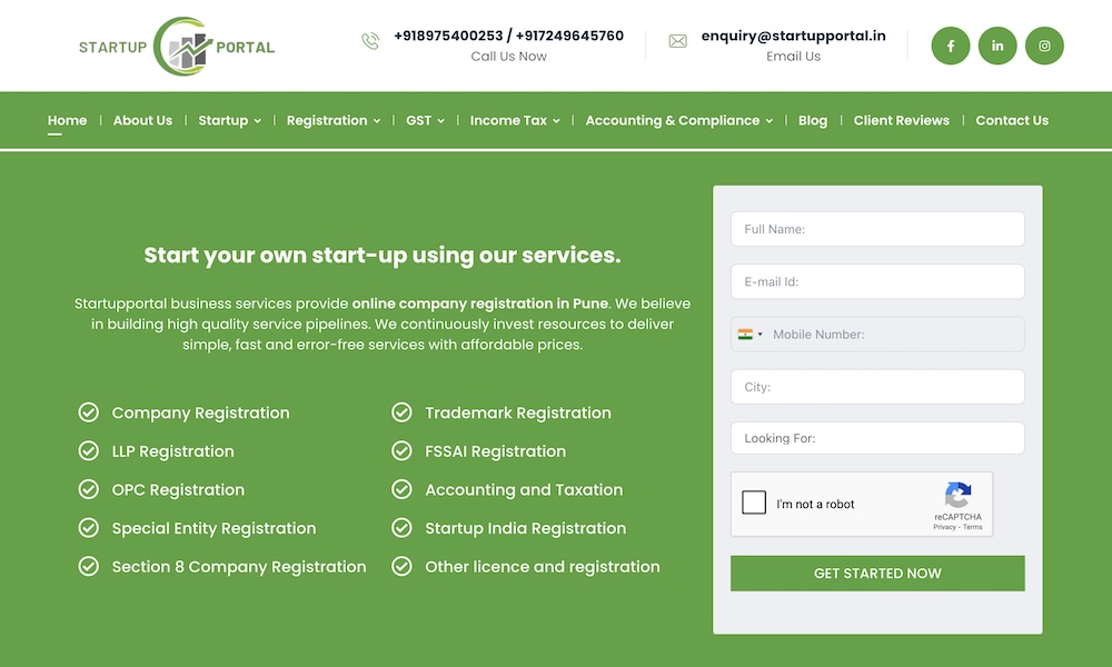 Startupportal Business Services 