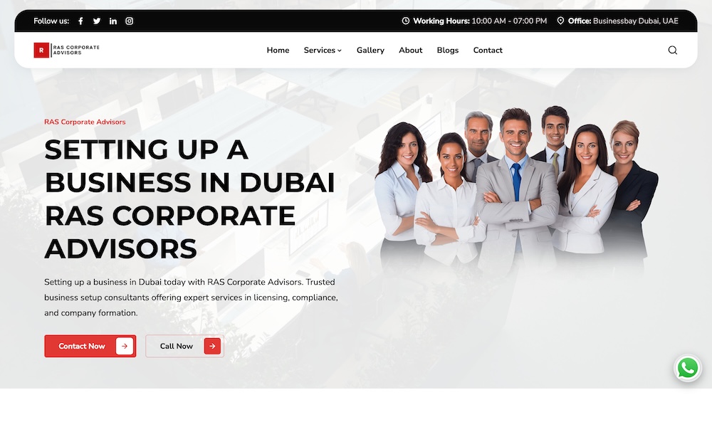 RAS Corporate Advisor