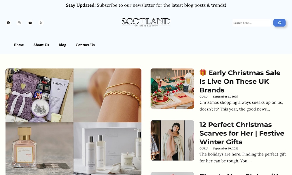 Scotland Cashmere Factory