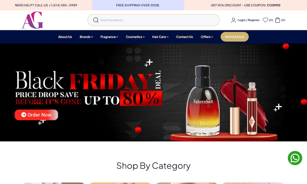 AG Perfume & Cosmetics