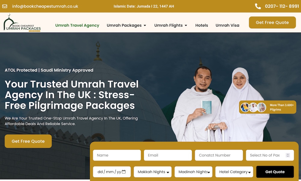 Book Cheapest Umrah