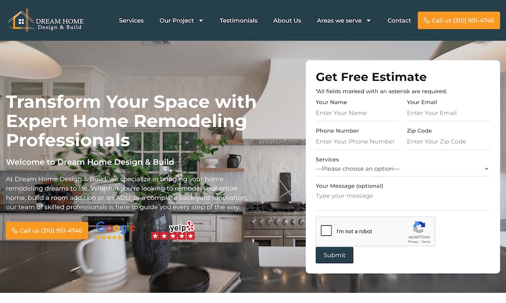 Dream Home Design and Build