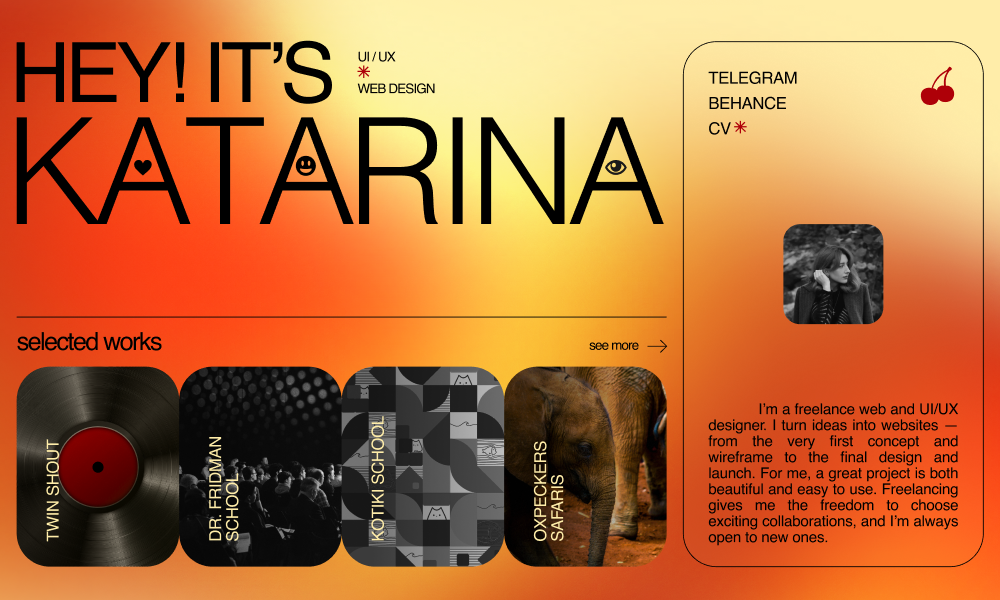 Katarinaiv Portfolio