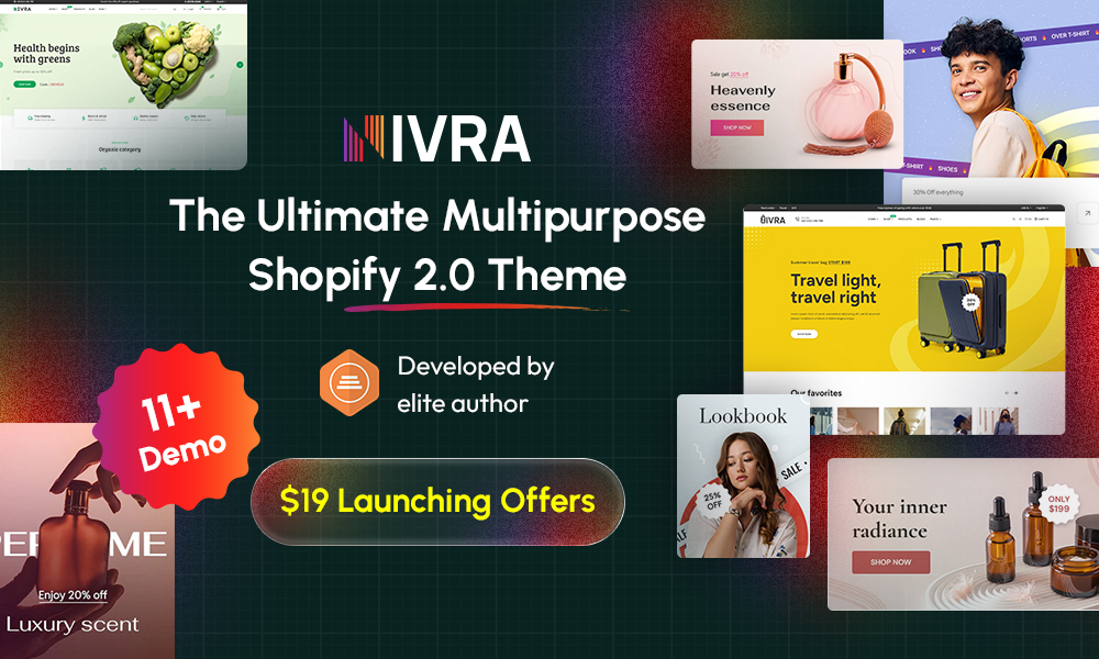 Nivra – The Ultimate Multipurpose Shopify Theme
