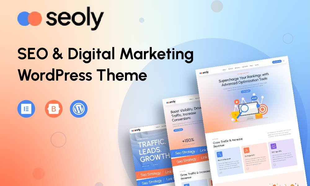 Seoly — SEO & Digital Marketing WordPress Theme
