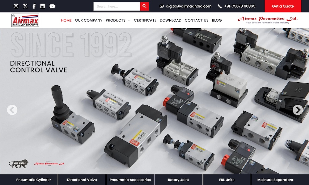 Airmax Pneumatics Ltd