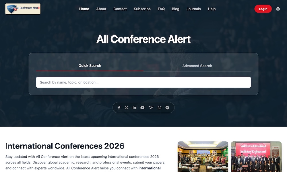 AllconferenceAlert