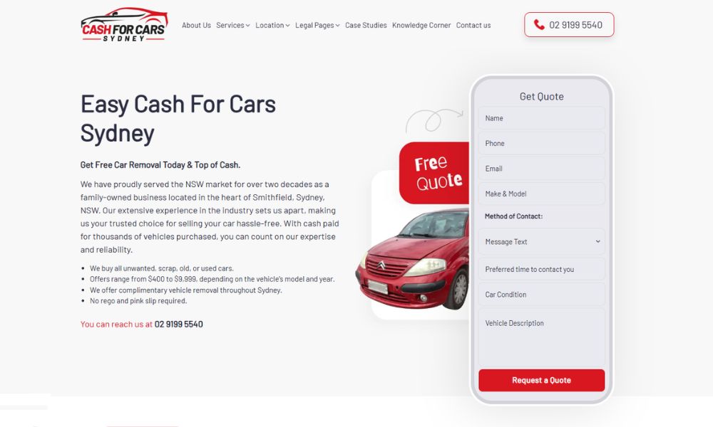 Cash For Cars Sydney