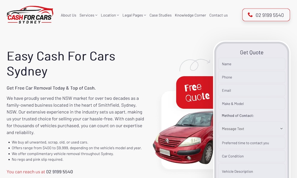 Cash For Cars Sydney